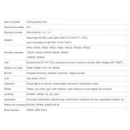 Type F22 - Vanne à guillotine KS Flow - Coin plein - Haute température - Température de travail jusqu'à 420°C_5