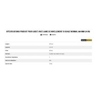 Godet d'excavation à usage normal avec lame de nivellement - caterpillar finance france - 600 mm (24 in) - poids 495 kg_5