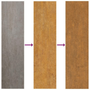 Vidaxl portail de jardin 105x155 cm acier corten conception de l'arbre 153163_5