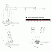 Grue auxiliaire HIAB T-CLX 013 - 1,2 tm - Portée hydraulique 2 à 4,2 m - Compacte pour camion léger_5