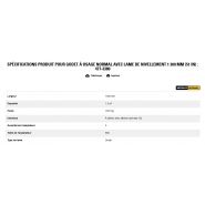 477-3380 godet d'excavation à usage normal avec lame de nivellement - caterpillar finance france - 1 300 mm (51 in) - capacité 1.3 m³_5