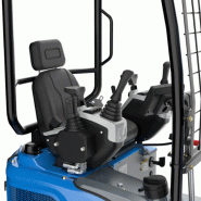 Mini-pelle R18 PRO RIPPA neuve Canopy 1.8T moteur KUBOTA_5