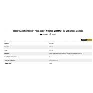 519-5304 godet d'excavation à usage normal - caterpillar finance france - 1 450 mm (57 in) - capacité 2.88 m³_5