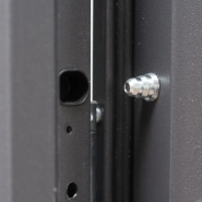 Vidaxl porte d'entrée anthracite 100x200 cm aluminium 3190562_5