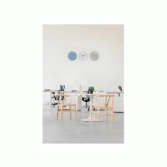 Horloge murale bois gris_5