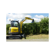 Slanetrac HC150, outil robuste et efficace pour coupe de haies