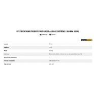 Godet d'excavation à usage extrême - caterpillar finance france - 2 350 mm (93 in) - poids 7541 kg_5