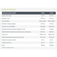 Experia & Sprinta modulaires - Broyeur forestier Noremat - Largeur de coupe réelle 2,17 à 2,53 m_5