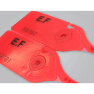 Scellé PP à tige crantée ronde   - Longueur 250 mm - Tige Ø3.8 mm - Bleu_5