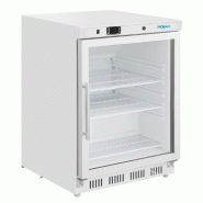 Armoire réfrigérée positive vitrée dessous de comptoir Série C 150L blanc - Polar - CZ785_5