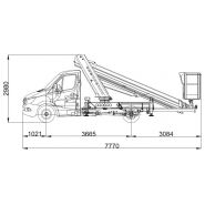 Ecoline 230 - Nacelle élévatrice sur châssis porteur Ruthmann 23 m - Déport jusqu'à 17 m_5