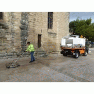 Machine de décapage avec translation hydraulique 1,60 m