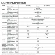 Mini-dumper avec siège réversible et leviers de commande accessibles