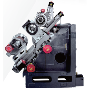 Tour CN à banc incliné - TAKISAWA Série FX - Double broche, 15 outils, usinage de pièces complexes_5