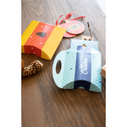 Boite en forme de petit coussin sur mesure - papier cartonné imprimé quadri avec poignée - minimum 50 pcs_5