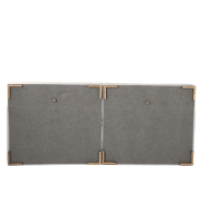 Canapé design modulable LITA - 9 coussins XXL - Blanc - Structure en bois massif - Dimensions 330x145x70 cm_5