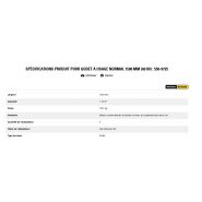 550-9725 godet d'excavation à usage normal - caterpillar finance france - 1500 mm (60 in) - capacité 1.76 m³_5