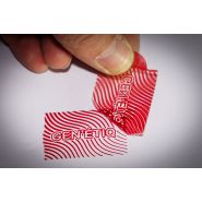 Étiquette de sécurité VOID avec trace - personnalisable avec logo, QR code et hologramme_5