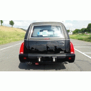 Véhicule funéraire Cadillac DTS Superior avec papier européens