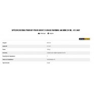 571-2867 godet d'excavation à usage normal - caterpillar finance france - 600 mm (24 in) - poids 329 kg_5