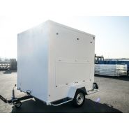 Remorque sanitaire légère et facile à déplacer