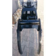 Griffe d'accrochage hydraulique 4 bras pince OG 36 1,60 m sans rotator_5