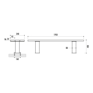 Banquette Bruges Los Angeles Marina - Banc public_5