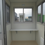 Bungalow de chantier mgn 15 / monobloc / guérite / aménagé /  1.5 x 1.5 x 2.57 m_5