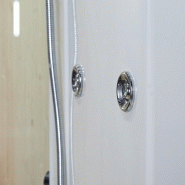 SAUNA DOUCHE HAMMAM BOREAL® SH180-G BLANC GAUCHE_5