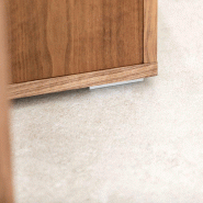 Bureau de direction TAK plateau rectangulaire - Mobel Linea - 160, Acacia clair_5