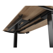 Passe-câble horizontal en acier inoxydable - Dimensions 80 x 12,5 x 7,5 cm - Jusqu'à 30 câbles - 3 points de fixation_5