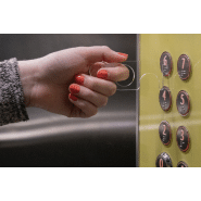 Porte-clés hygiénique en acrylique - pratique pour boutons et portes sans contact_5