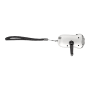 Lampe de poche - 3 LED - double alimentation solaire et manuelle - avec chargeur dynamo et boîtier ABS_5