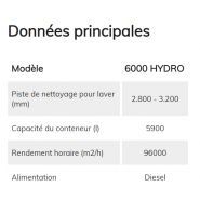 6000 Hydro - Laveuse de voirie Dulevo - Capacité 5900L - Lavage haute pression et ergonomie_5