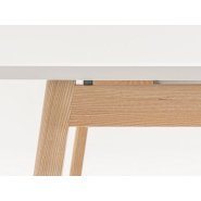 Bureau administratif simple et double - OGI B - Design scandinave avec pieds en frêne naturel et options ergonomiques_5