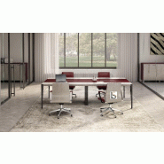 Table de conférence X9 pour 8 personnes - Officity. - Anthracite, Ébène_5