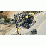 ECR88D PELLES COMPACTES VOLVO  8 620 - 9 980 KG / 43 KW_5