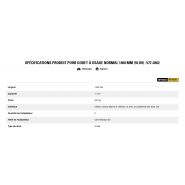 577-0362 godet d'excavation à usage normal - caterpillar finance france - 1400 mm (55 in) - capacité 1.3 m³_5