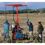 Enfonce pieu pour vignoble, conçu pour enfoncer des piquets en bois et métal - ARIES 26 VITICOLE_5