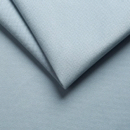 CANAPÉ LIT EXPRESS COLOSSE COUCHAGE 120 CM MATELAS ÉPAISSEUR 22 CM À MÉMOIRE DE FORME VELOURS BLEU PASTEL_5