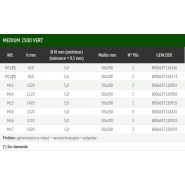 Medium vert - clôture grillagée - ferro bulloni - largeur 2.5 m_5