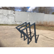 Appuis et support vélos en acier galvanisé - Design contemporain - WELLINGTON