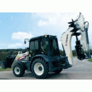 Tractopelle Terex 860 SX de 74,5 kW