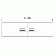 Table de réunion rectangulaire jusqu'à 20 personnes So Lucar_5