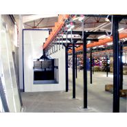 Tunnel industriel pour séchage et cuisson modulable