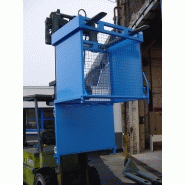 Benne à fond ouvrant (BAFO) - 1500 litres - Fabrication française - Finition laquée et multiples options_5