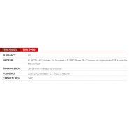 Châssis isodiamétrique et stabilité optimale du TRX pour agriculture spécialisée