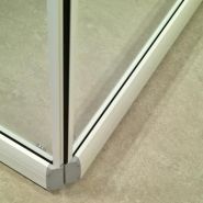 Visio - Cloisons mobiles en verre trempé - Espero BV - Profilés 45 mm_5