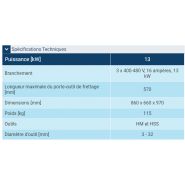 Power clamp preset i4.0- banc de frettage-haimer-branchement 3 x 400-480 v, 16 ampères, 13 kw_5