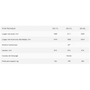 SSV-L Lames à neige - Padagas - Pour tracteurs de 16 ch à 40 ch avec rotation hydraulique et lame en acier Hardox_5